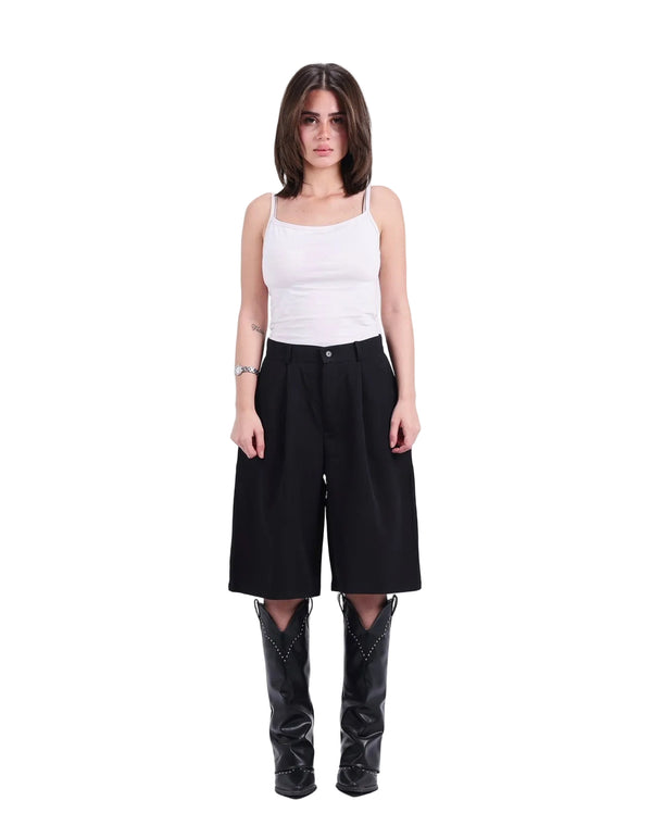 Delve Black Tailor Short