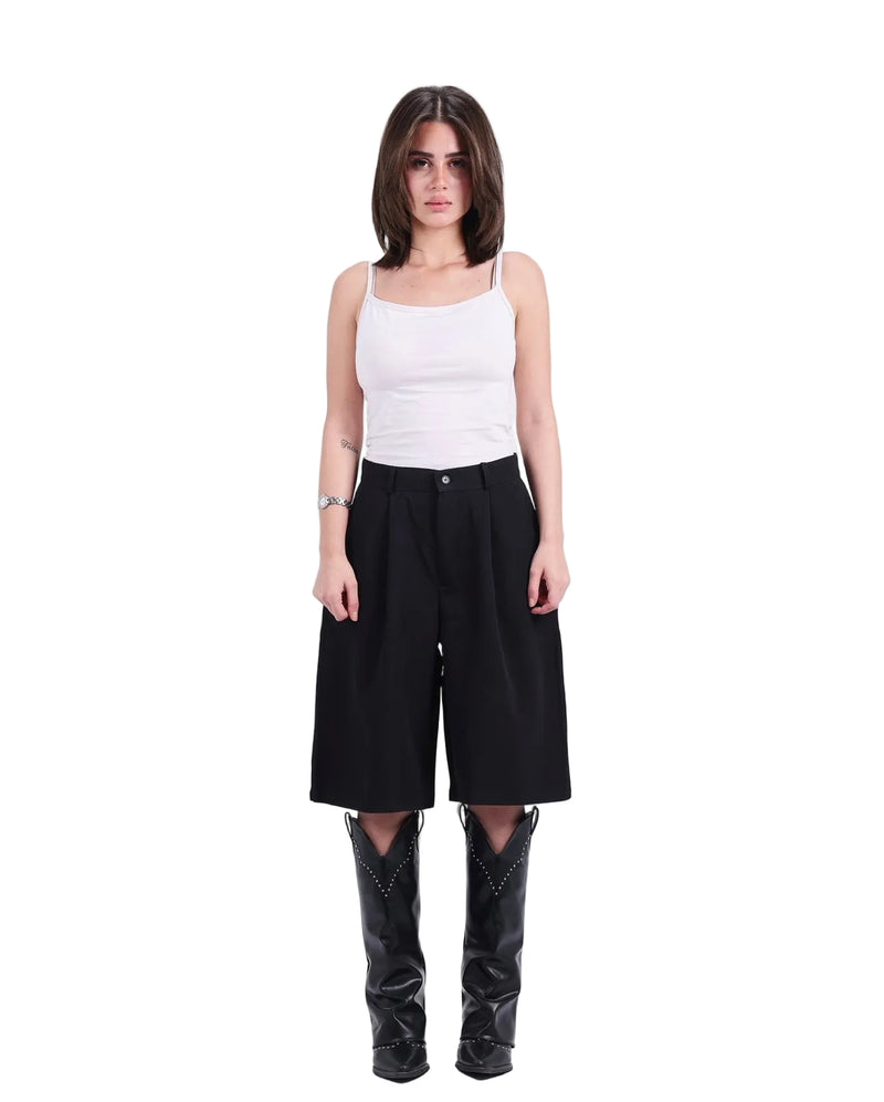 Delve Black Tailor Short