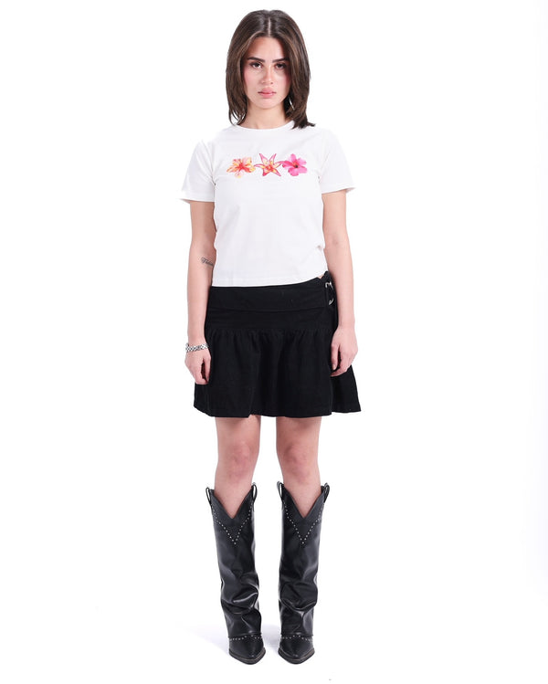 Floral Trio Baby Tee