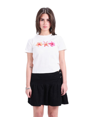 Floral Trio Baby Tee