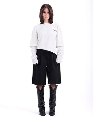 White double sleeve