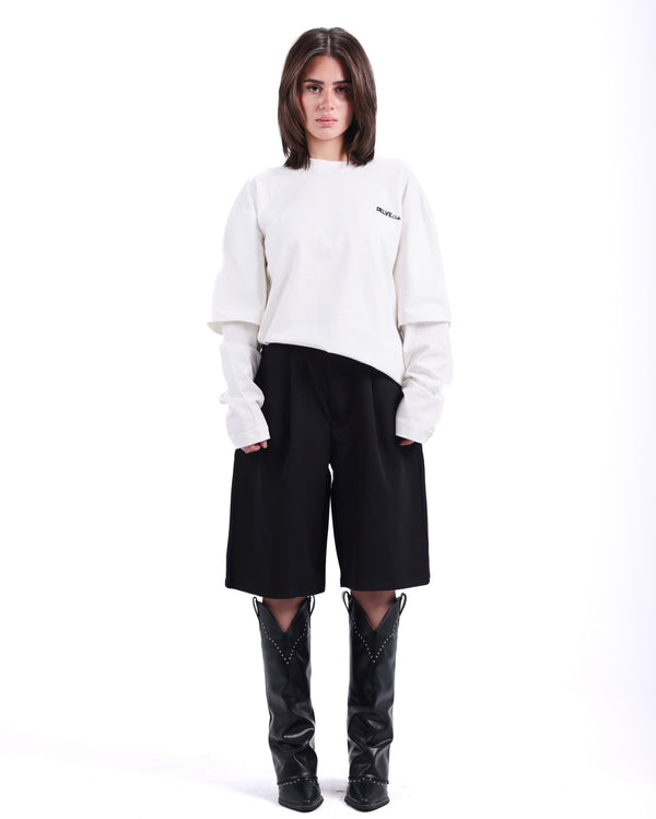 White double sleeve