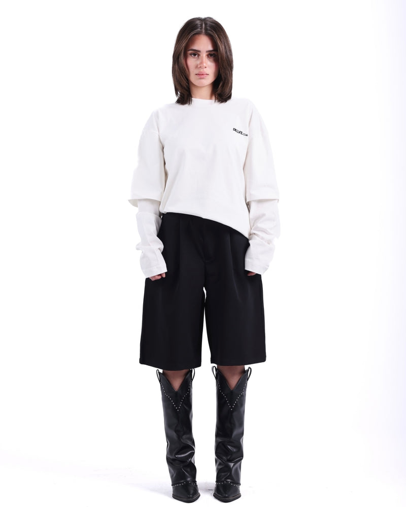 White double sleeve