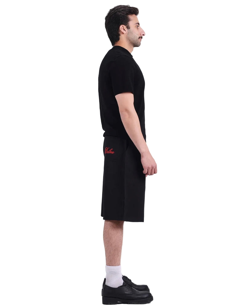 Delve Black Tailor Short