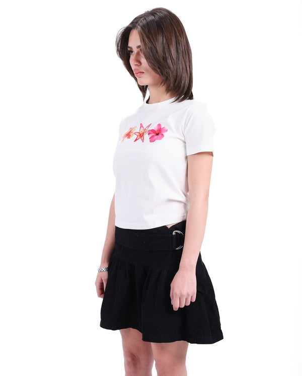 Floral Trio Baby Tee